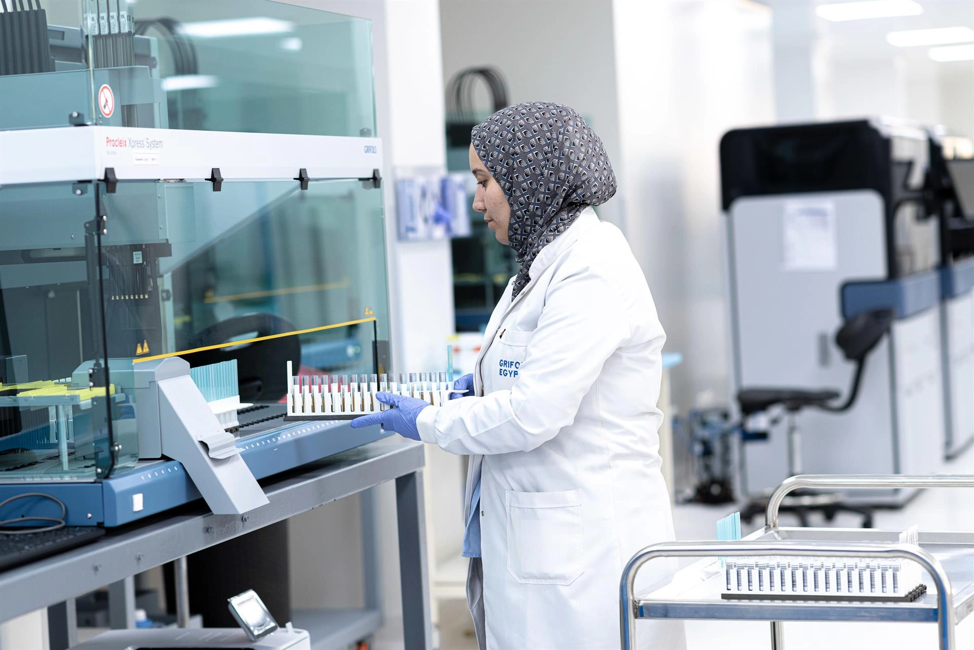 Grifols eleva a 460 millones su inversión en Egipto para alcanzar 40 centros de plasma en 2029
