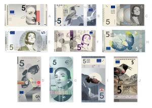El BCE abre una consulta pública para elegir entre diez diseños de los nuevos billetes de euro