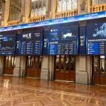 La Bolsa española negoció 254.207 millones de euros en el primer semestre, un 34% más