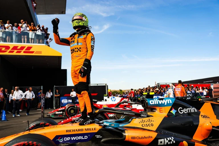 Norris gana el GP de Hungría y celebra su primer triunfo del año en Fórmula 1