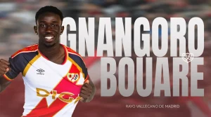 El centrocampista español Gnangoro Boure ficha por el Rayo Vallecano para cinco temporadas