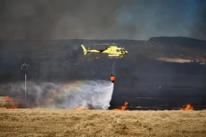 Los incendios arrasan más de 15.800 hectáreas agrícolas aseguradas en 2026, récord en la década