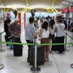 Los vuelos internacionales desde España bajan un 10,2% y los nacionales suben un 5% en julio