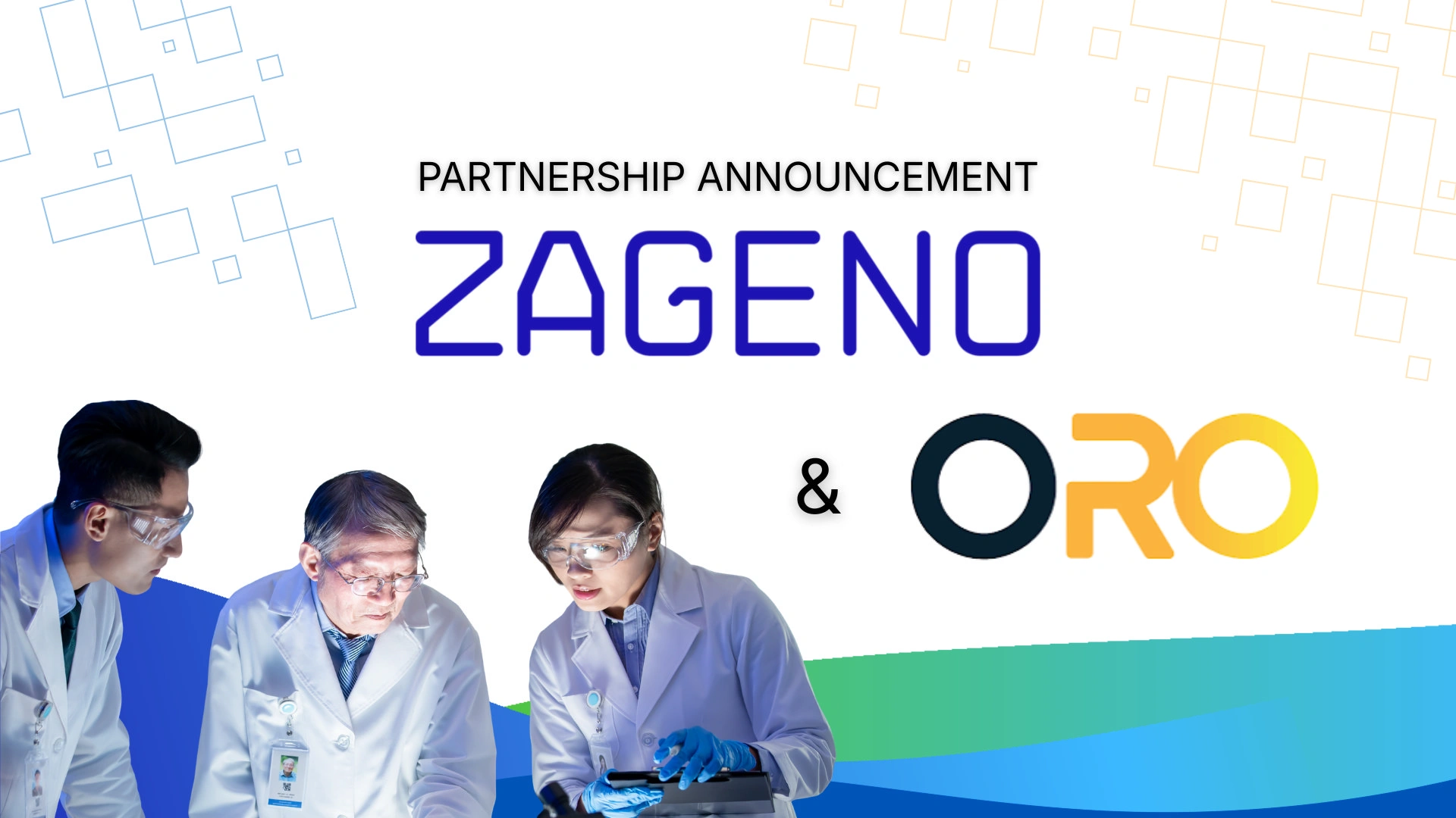 ZAGENO y ORO Labs se asocian para unir las compras científicas con el aprovisionamiento empresarial