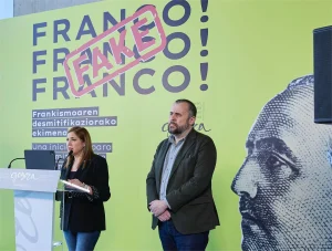El Instituto Vasco de la Memoria denuncia ante la Ertzaintza amenazas de la Falange: Vigilamos