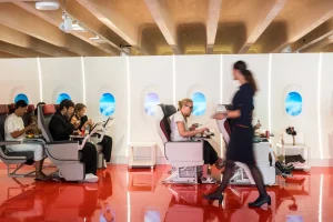 Espacio Iberia abre por quinto año consecutivo en Madrid con la sala Iberia Emerald Lounge