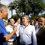 Feijóo arropa al PP catalán en Badalona junto a Albiol, contra la inmigración irregular