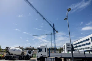 La producción en la construcción supera los 180.000 millones de euros en 2025, un 7,5% más
