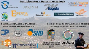 La subasta del medio queso ganador de Ordizia alcanza los 5.400 euros con la puja online