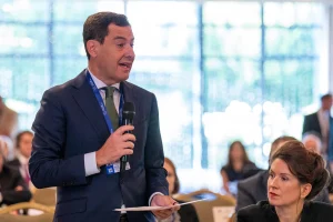 Moreno afirma que una Europa más fuerte y competitiva exige contar con sus regiones ante desafíos