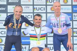 Ricardo Ten logra la plata en la contrarreloj C1 del Mundial de ciclismo paralímpico en Alabama