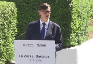 Salvador Illa agradece su trabajo a más de 100.000 extremeños que emigraron a Cataluña