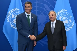 Sánchez y Guterres abordan en Nueva York el refuerzo del multilateralismo ante la crisis geopolítica