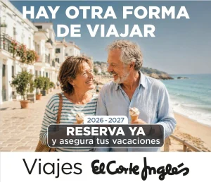 Viajes El Corte Inglés lanza una campaña para mayores de 60 años con más de 50.000 plazas